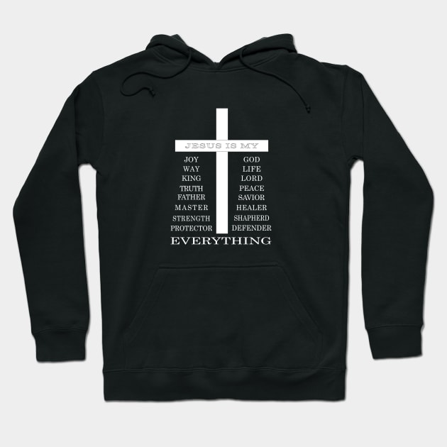 Jesus is my God,lord,way,king,truth,life........ Hoodie by Mr.Dom store